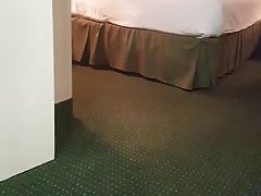 couple in hotel room