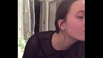 Amateur web cam girl