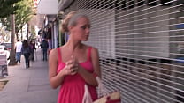 Blond b. ride my dick after massage
