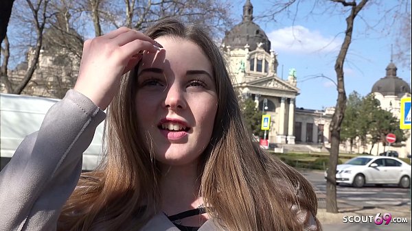 GERMAN SCOUT – YOUNG NATURAL BIG BOOBS TEEN TALK TO SEX FOR CASH AFTER