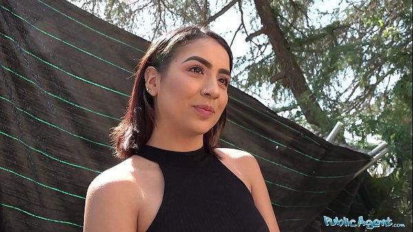 Public Agent Sexy short haired Brunette Latina babe fucked in POV