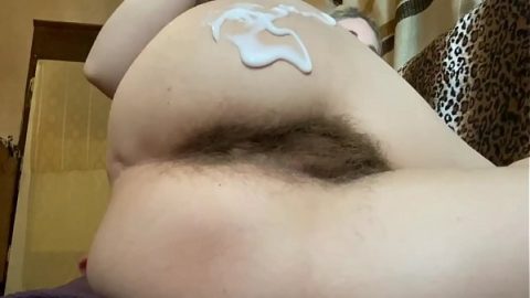 Frisky Hairy Teen Reveals Her Bushy Body After Showering