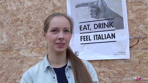 Finnish Teen Seduction Ends in Street Sexfest