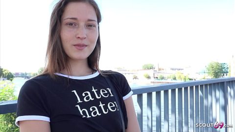 Teen with a Big Clit Gets Picked Up for Sex